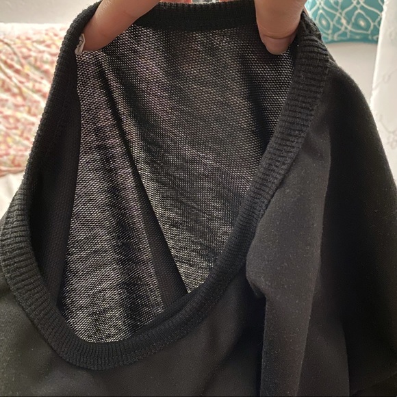 🐯Tiger (juniors) long sleeve sweater dress w/ art deco pockets, black - Picture 12 of 13